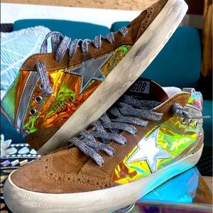 Golden Goose Mid/Star Fashion Sneakers